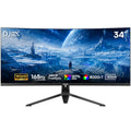 34 Inch Ultrawide Curved Gaming Monitor WQHD 165Hz 1500R X477