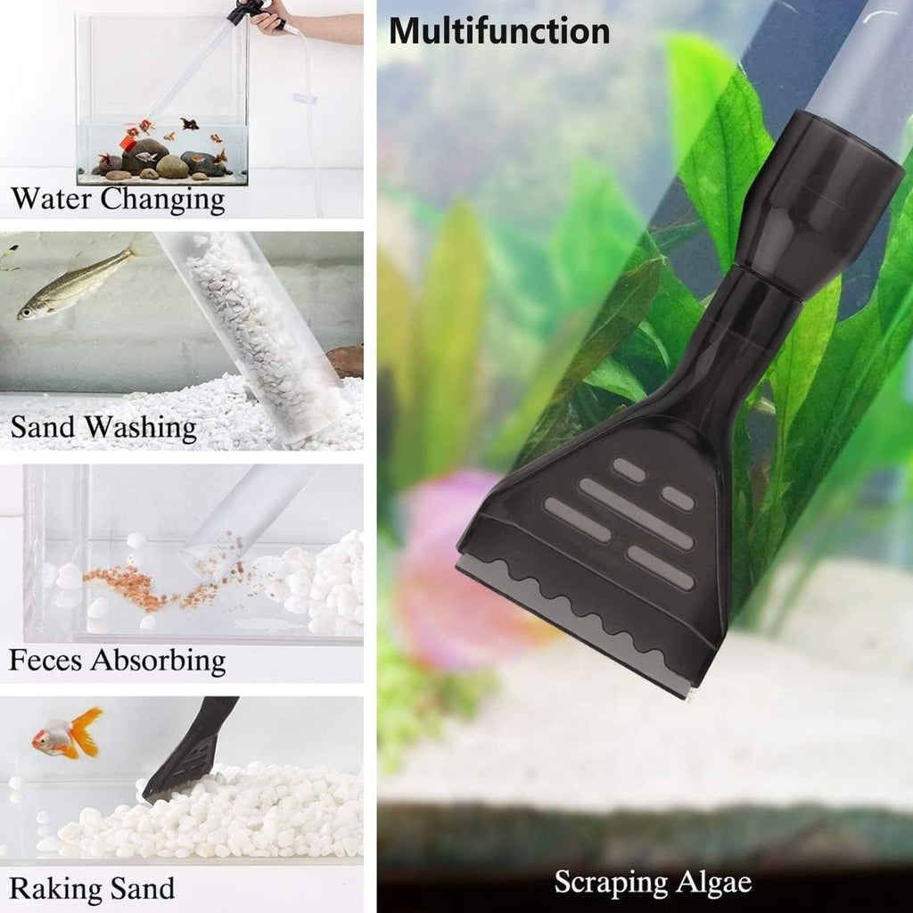 5 in 1 Aquarium Gravel Cleaner Fish Tank Kit R855574