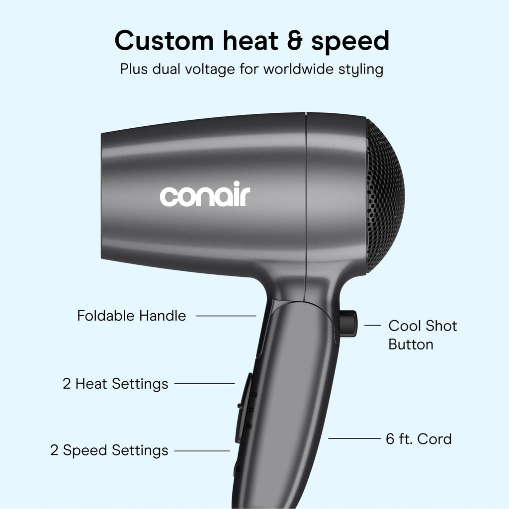 1875 Watt Travel Hair Dryer B257318