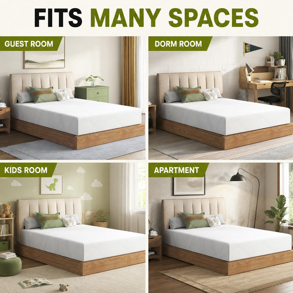 6 Inch Twin Memory Foam Mattress H225