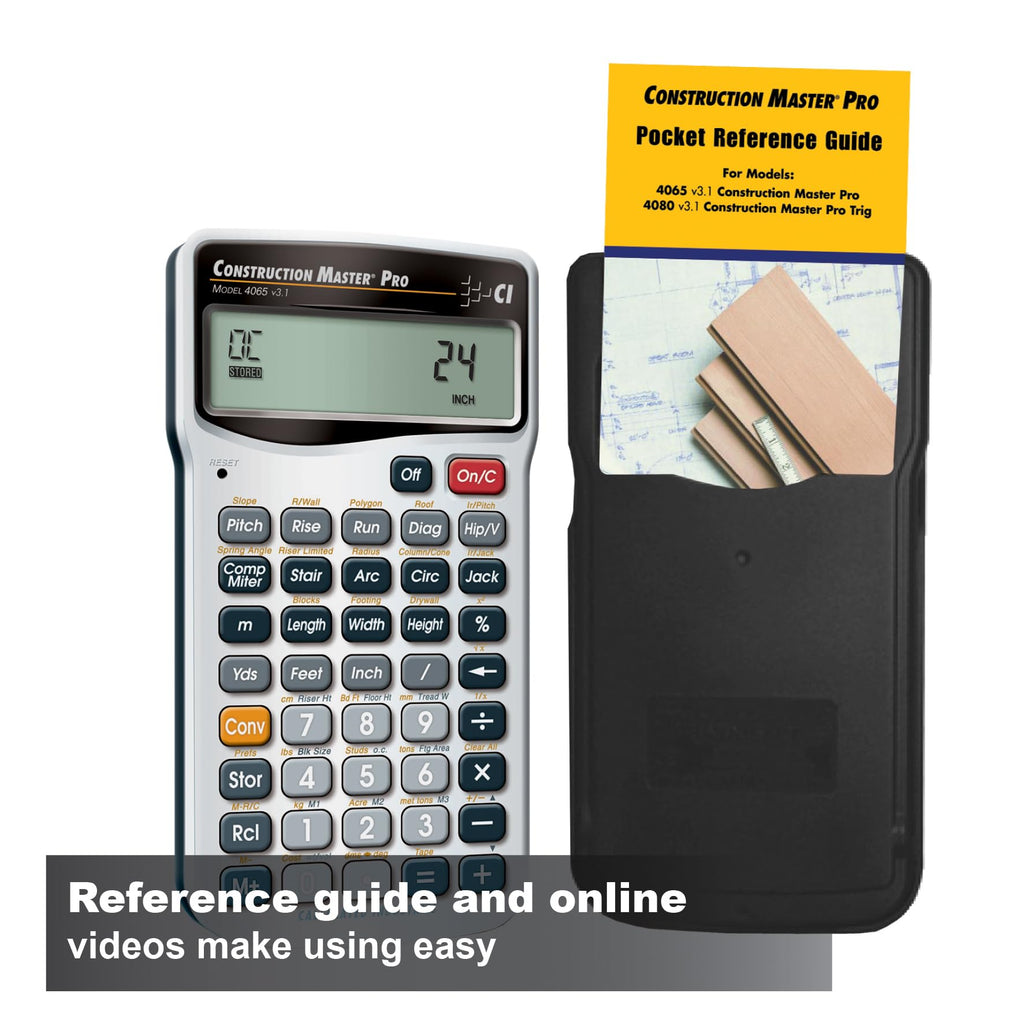 Construction Master Pro Calculator K31299