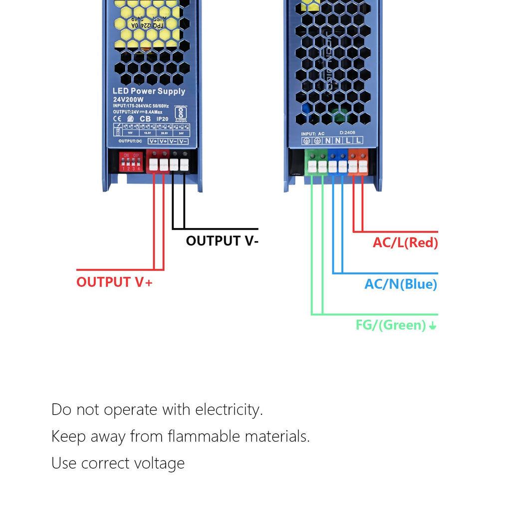 24V 200W LED Driver Switching Power Supply P65737