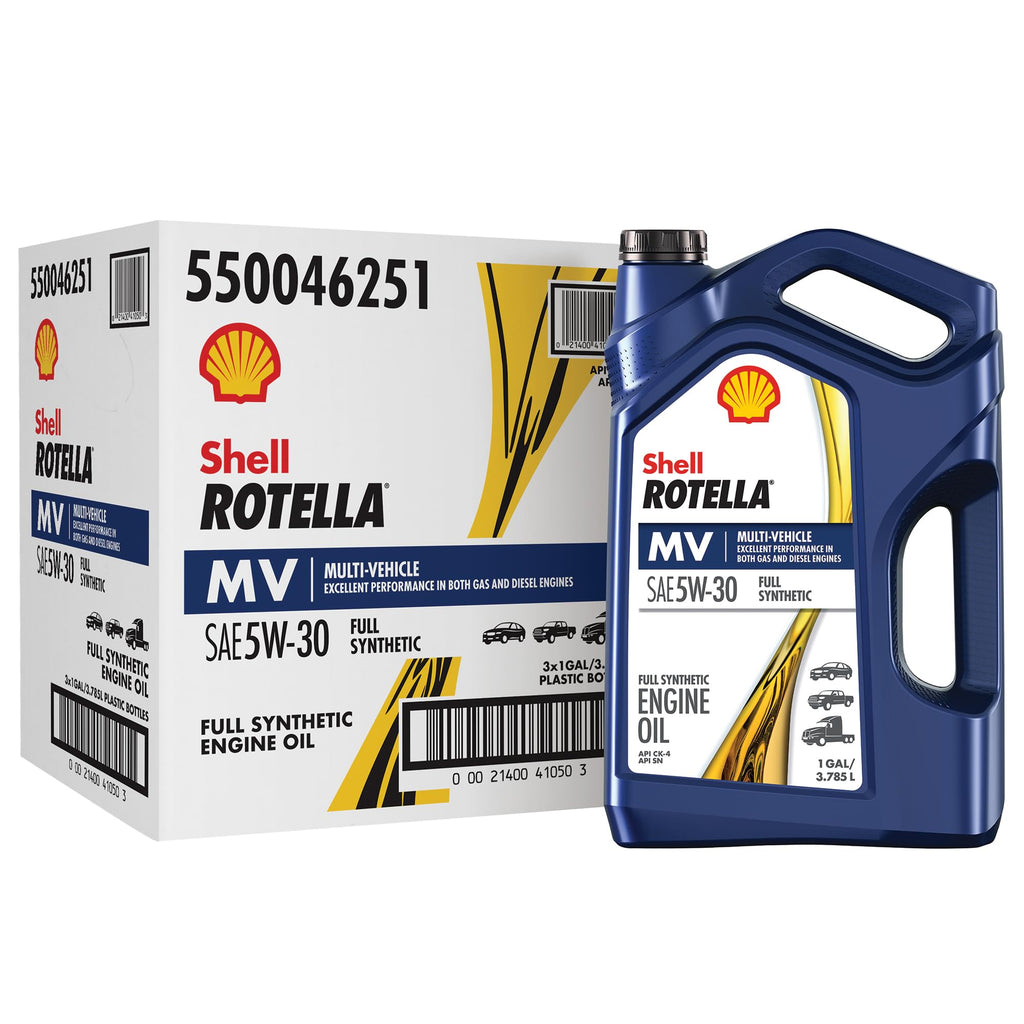Full Synthetic 5W-30 Diesel Engine Oil, 1 Gallon (3 Pack) Z327