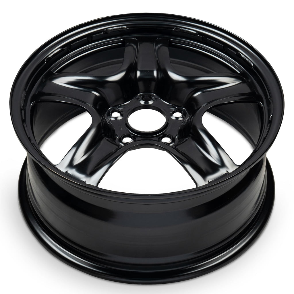 17 Inch Painted Black Car Wheel Y4479