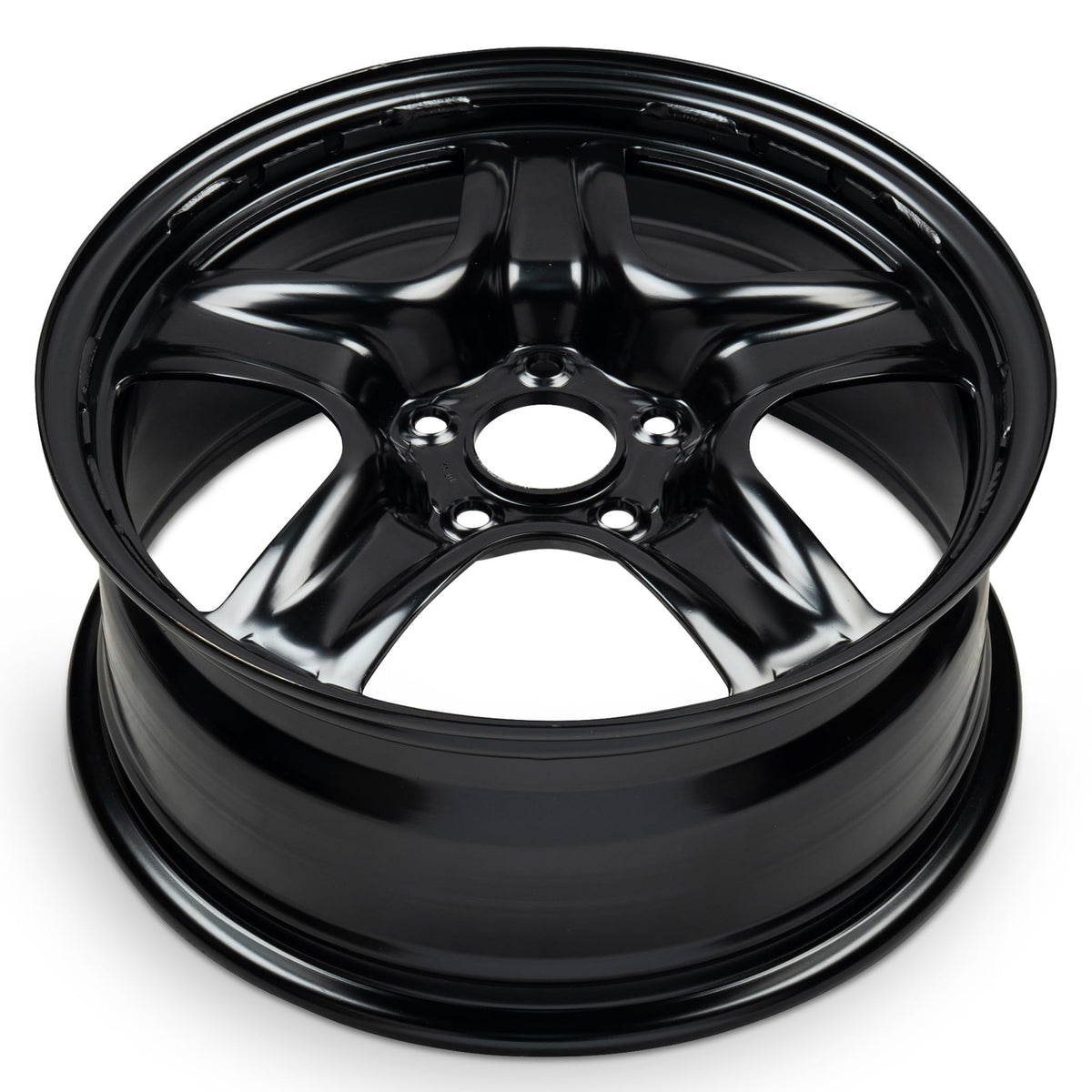 17 Inch Painted Black Car Wheel Y4479