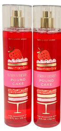 Strawberry Pound Cake Fine Fragrance Body Mist 8 oz Pack of 2 A634614