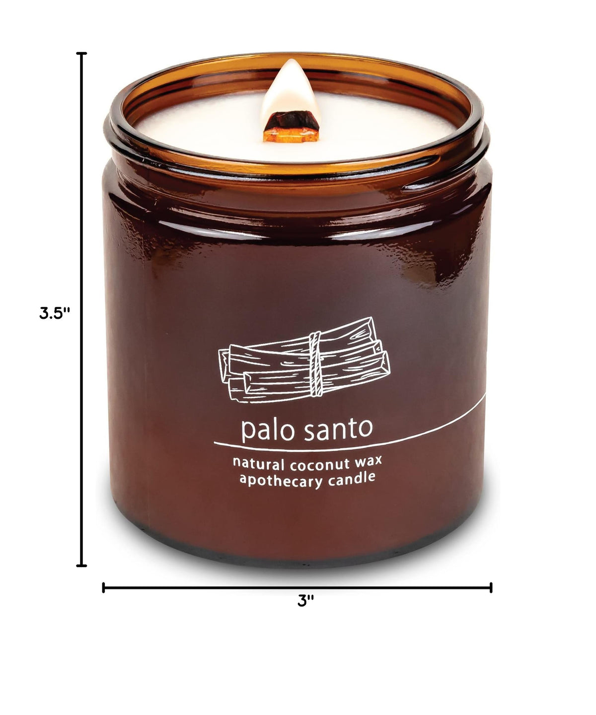 16 oz Wood Wick Candle Y32353