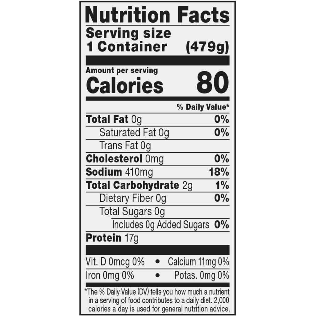 Organic Beef Bone Broth No Salt Added 16.9oz 6 Pack G383