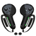 Controller Grips with Battery Opening Covers Black R387