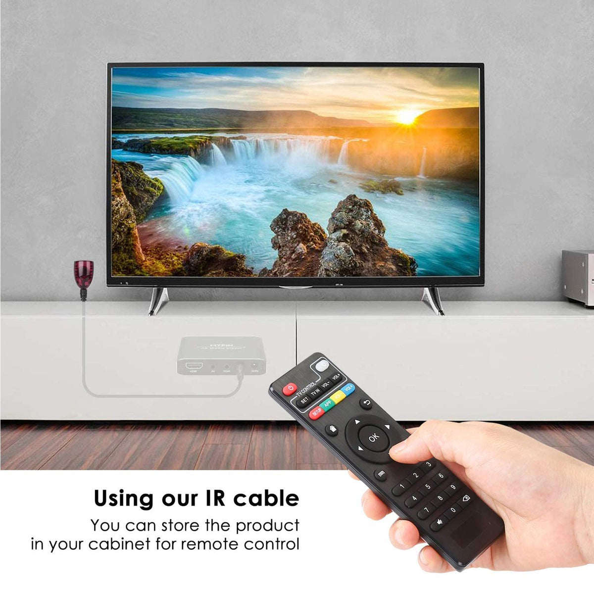 4K Media Player with Remote Control I1755
