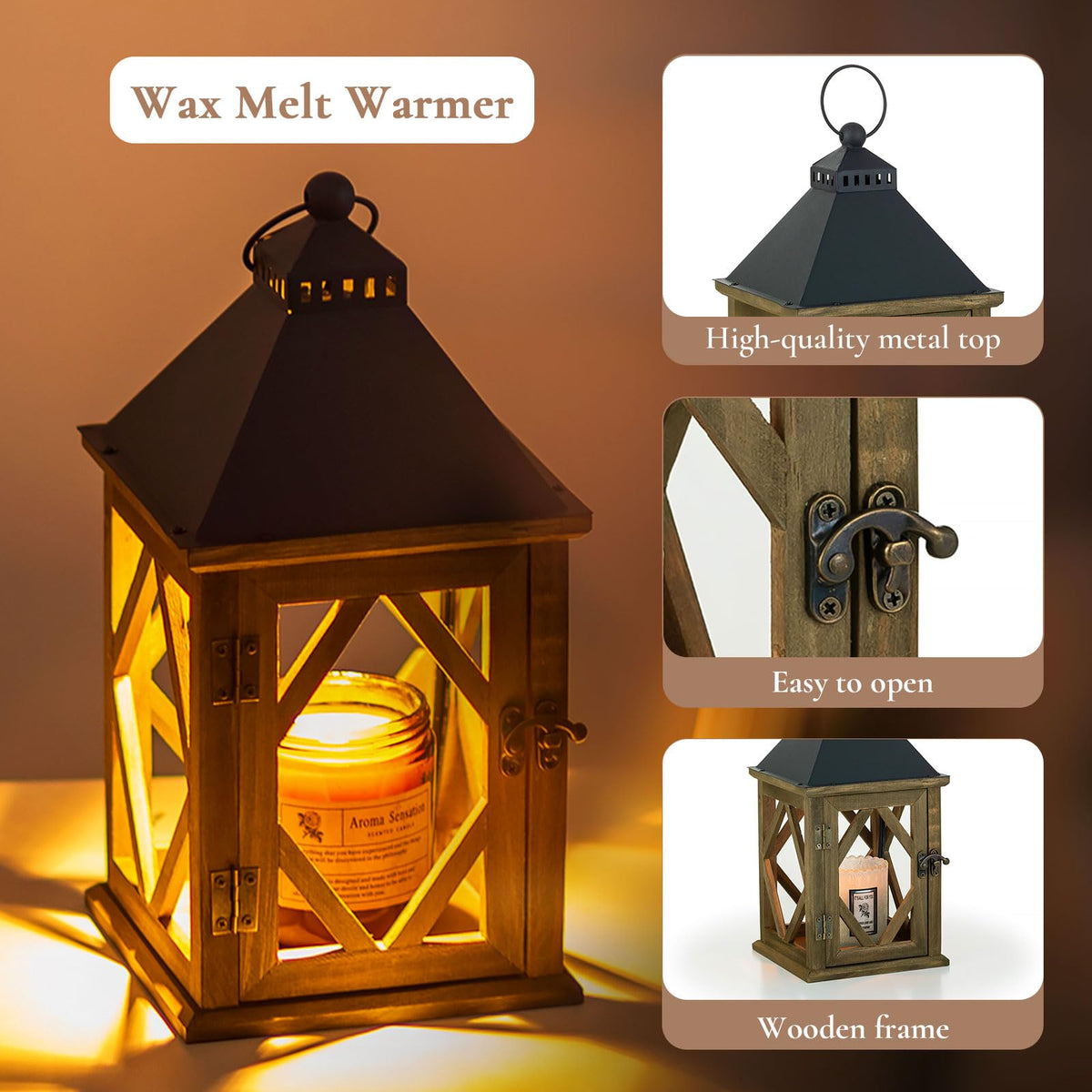 Candle Warmer Lamp with Timer O4138