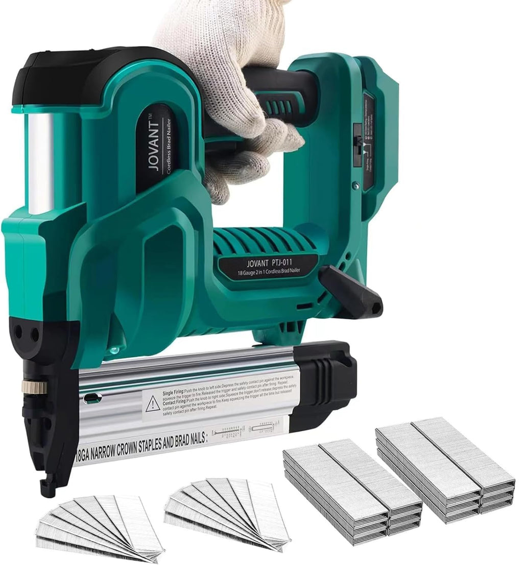 2 in 1 Cordless 18 Gauge Brad Nailer V3980