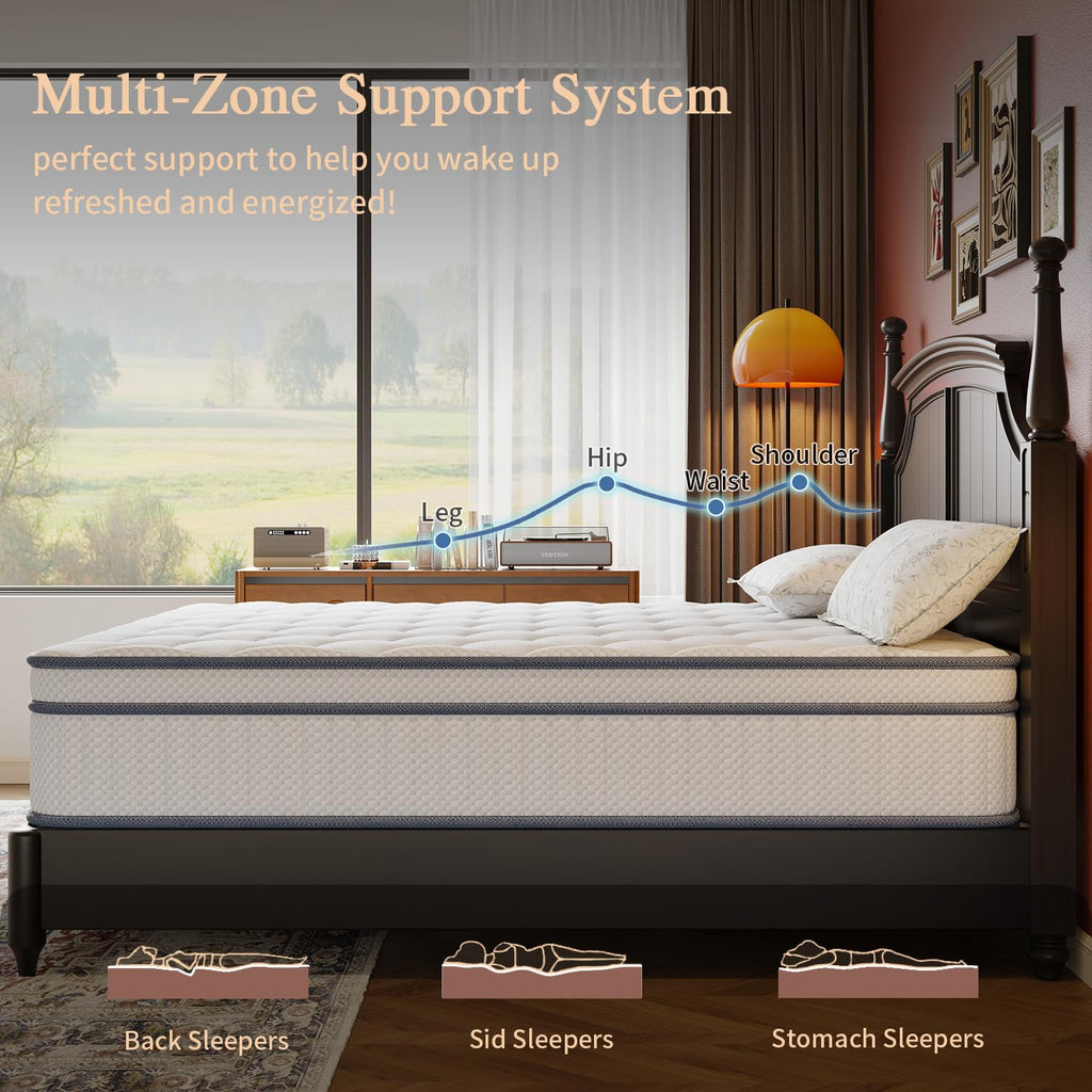 Full Size 14 Inch Innerspring Hybrid Mattress I113