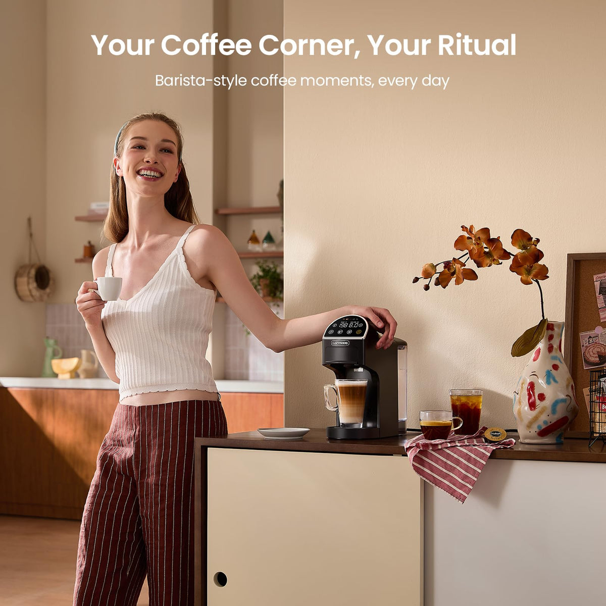 5-in-1 Coffee Maker & Machine A548