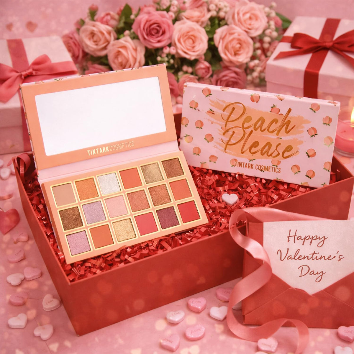 18-Shade Eyeshadow Palette L4019