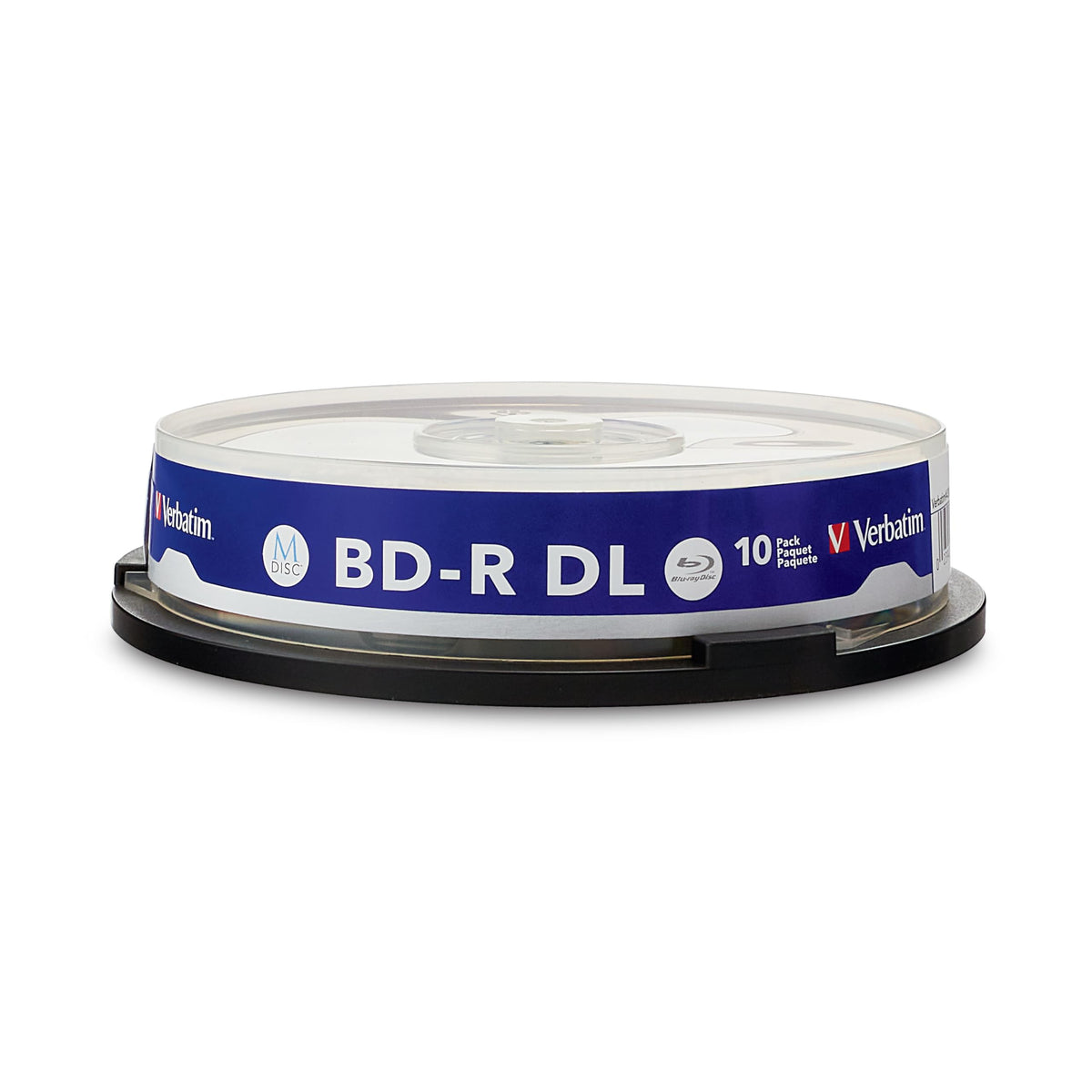 M DISC BD-R DL 50GB Inkjet Printable Discs, 10 Pack W853198