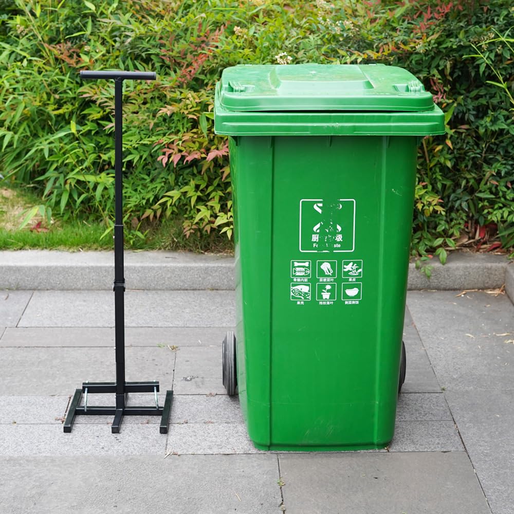 Manual Trash Compactor Hand Tool for Wheelie Bins Q208778