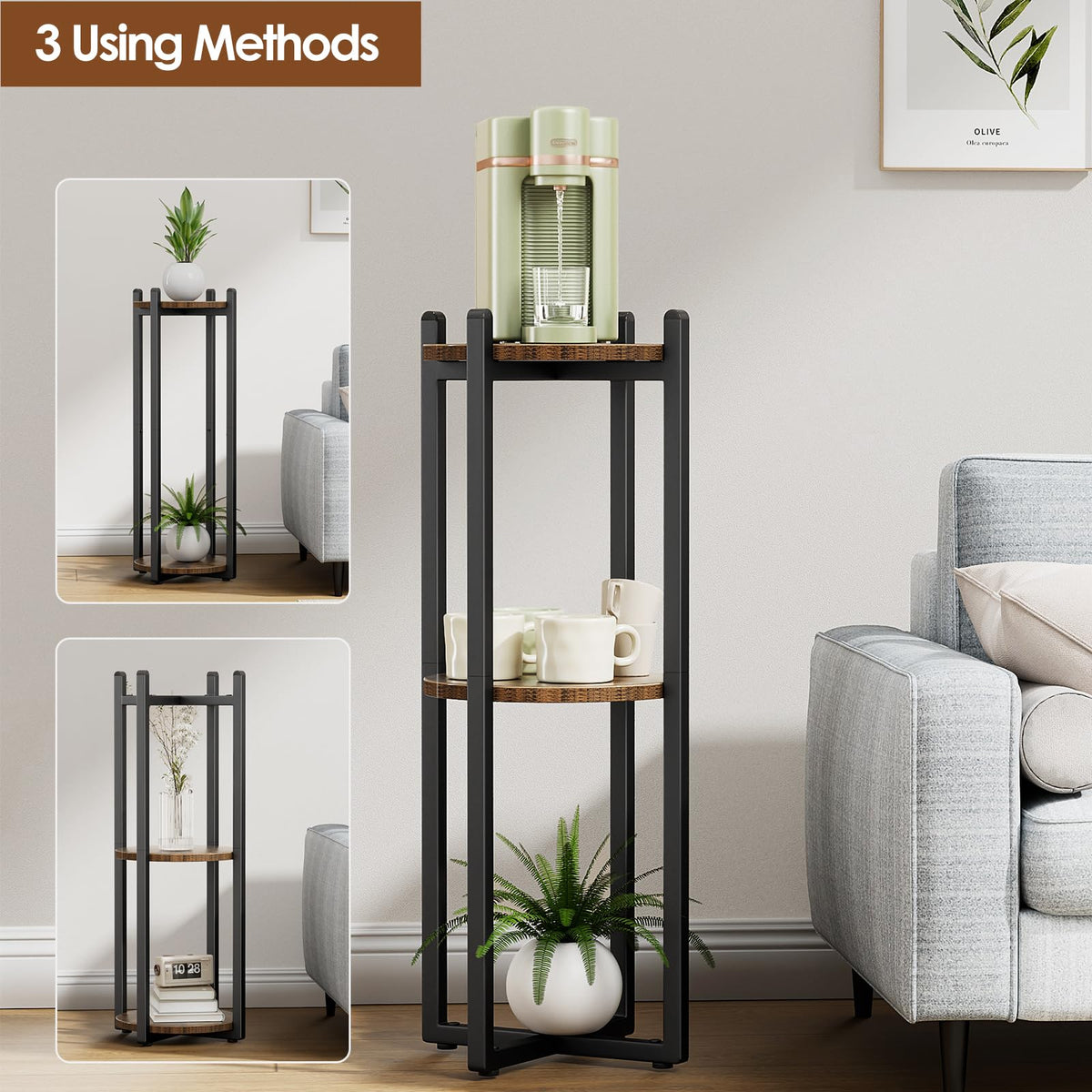 3 Tier Water Dispenser Floor Stand F4659