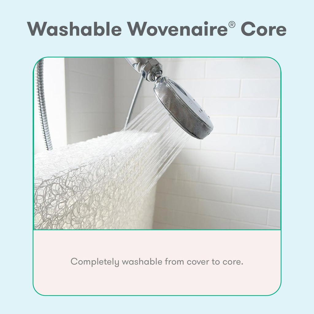 Grey Breathable Washable Crib Mattress & Toddler Bed V3329