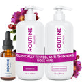 Biotin Color Safe Sulfate-Free Shampoo and Conditioner Set and Hair Serum T43621