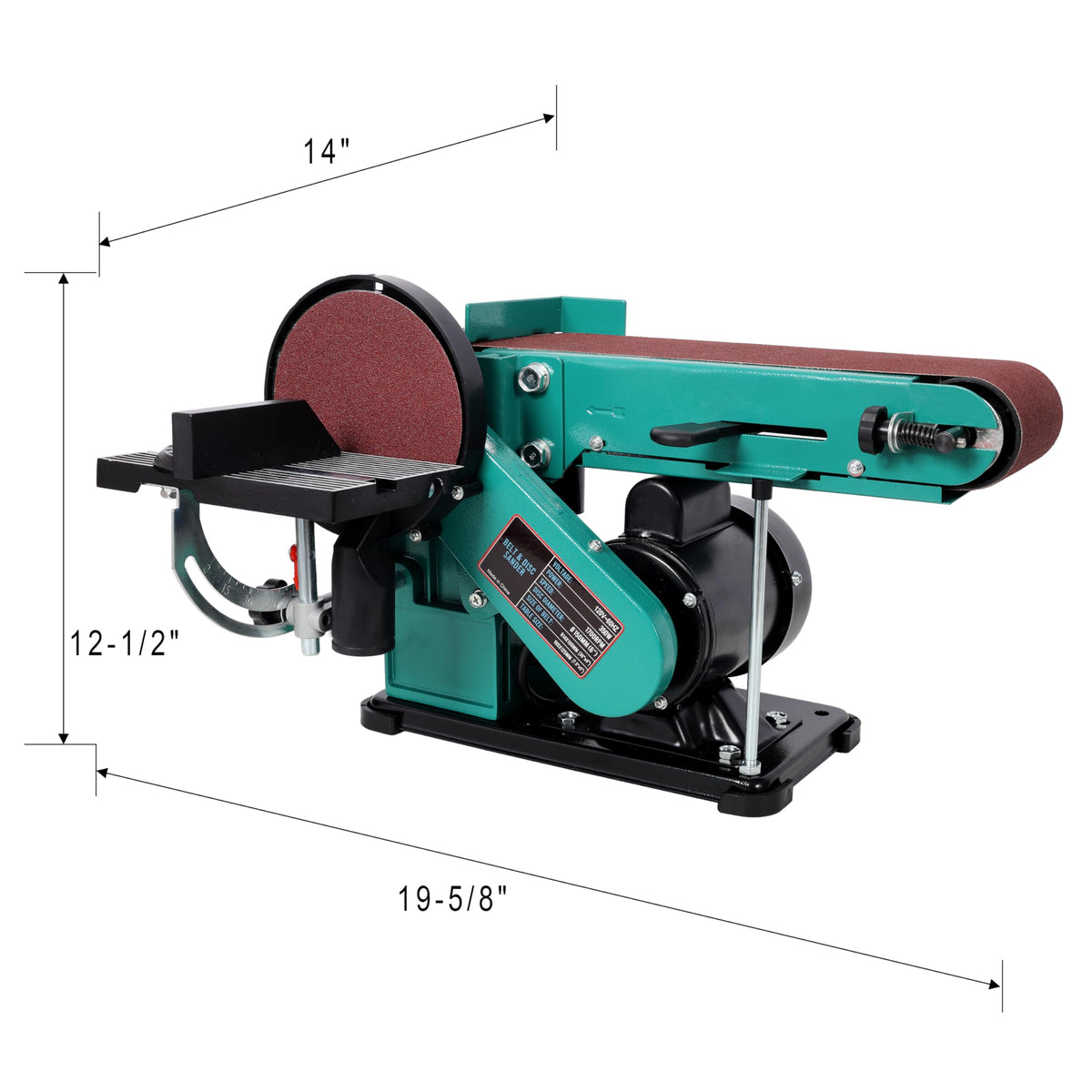 4x36 Inch Belt and 6 Inch Disc Benchtop Sander L633194