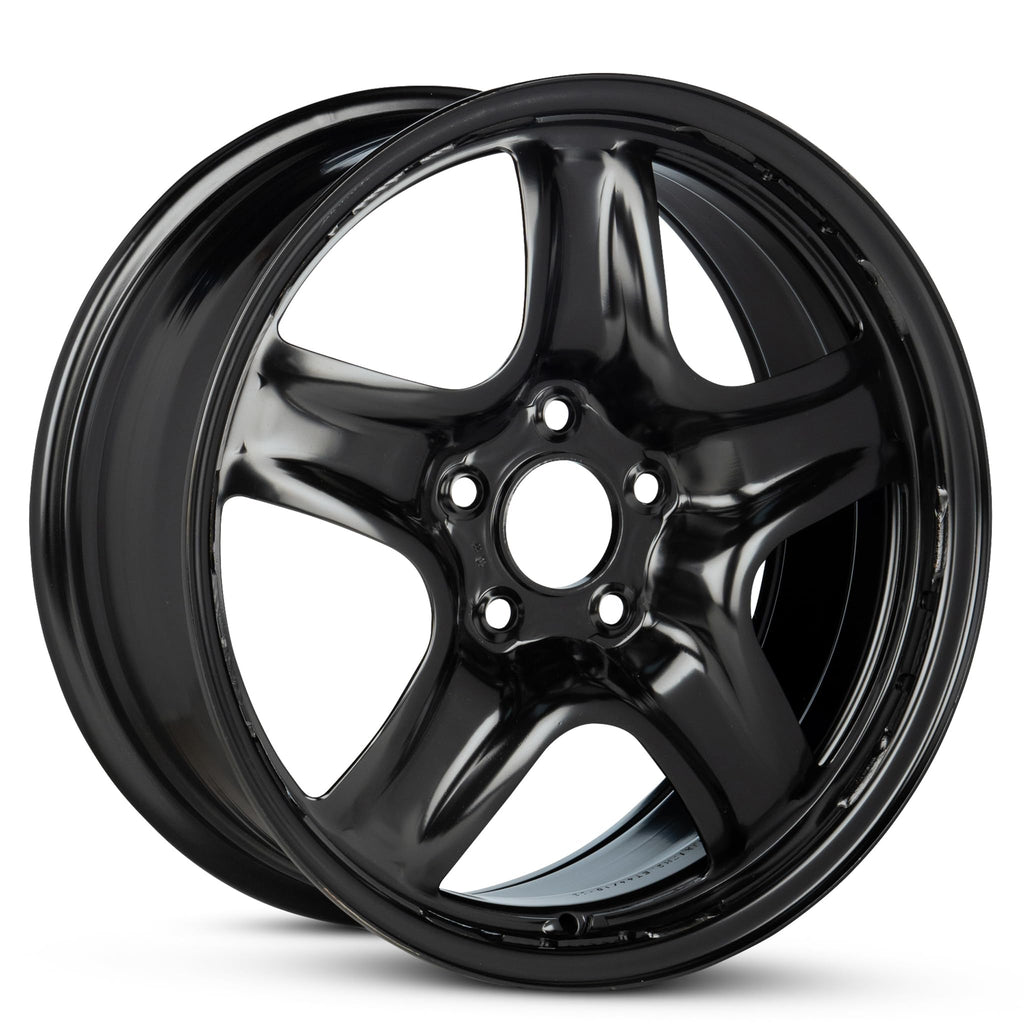 17 Inch Painted Black Car Wheel Y4479