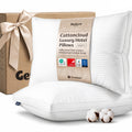 King Size Set of 2 Cotton Pillows M55210