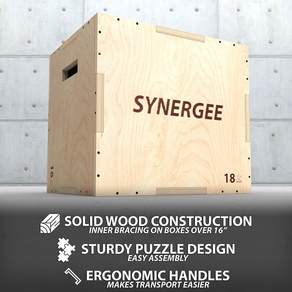 3 in 1 Wood Plyo Box N3598
