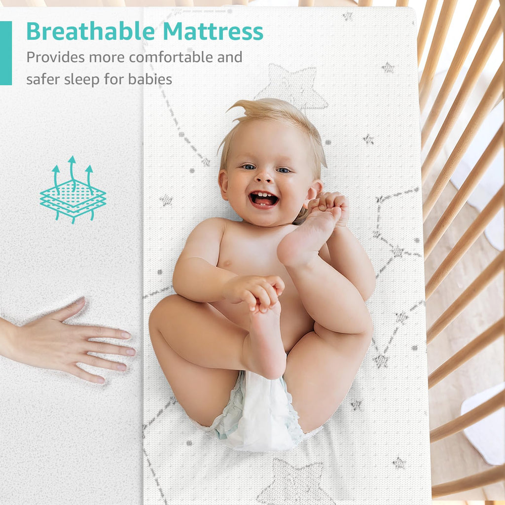 38x26 Waterproof Pack and Play Mattress Pad 2 Pack I528