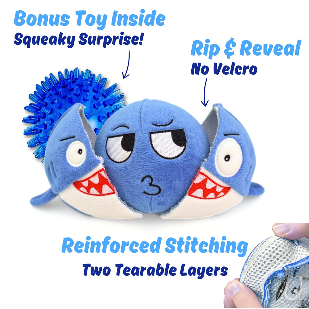 Tough Squeaky Chew Ball Dog Toy Q926