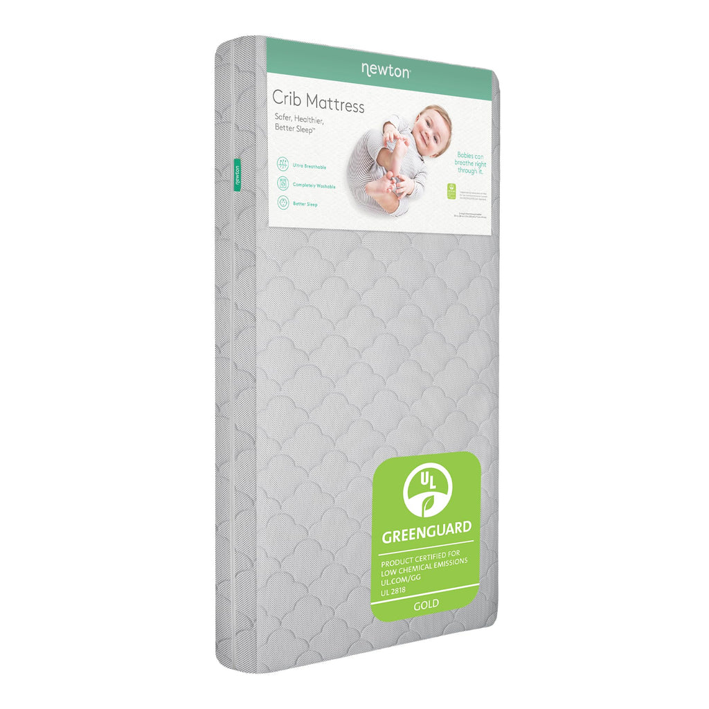 Grey Breathable Washable Crib Mattress & Toddler Bed V3329