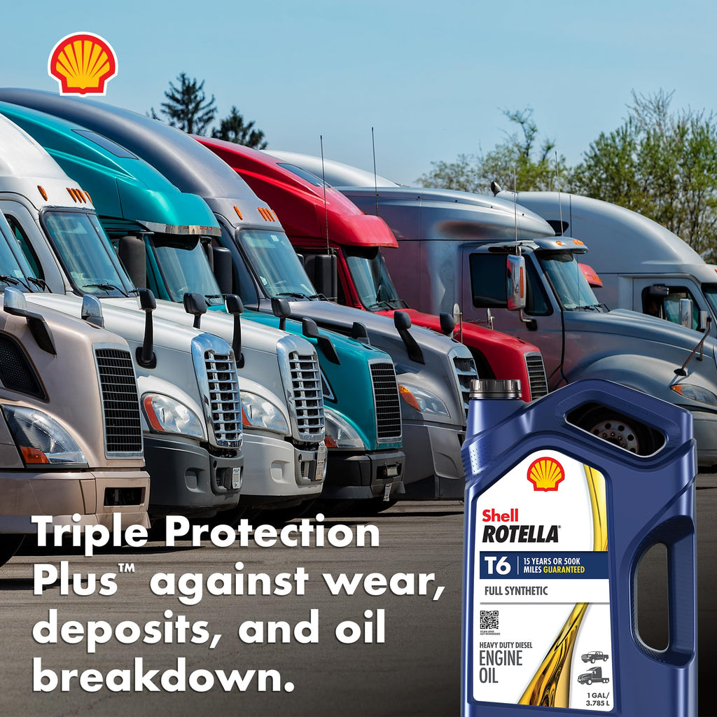 Full Synthetic 5W-30 Diesel Engine Oil, 1 Gallon (3 Pack) Z327