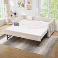 Twin Size Velvet Upholstered Daybed with Trundle S97916