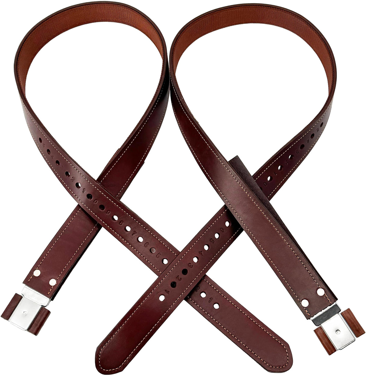 Western Saddle Replacement Fender Stirrup Leathers Pair P441