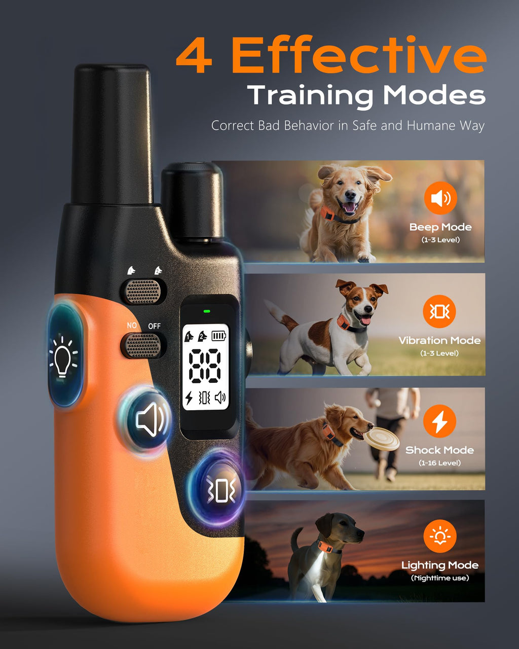 Dog Training Collar with Remote J47517