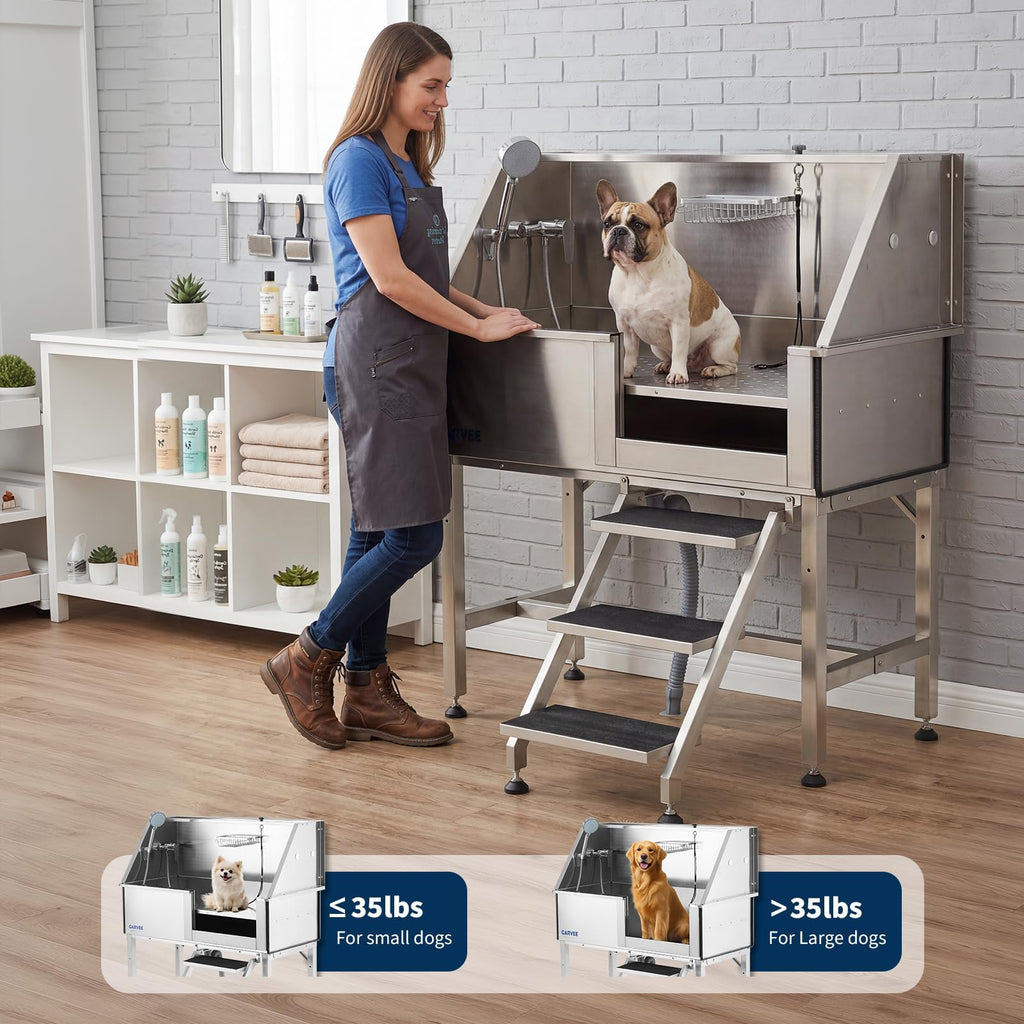 46 Inch Stainless Steel Dog Washing Station V181059