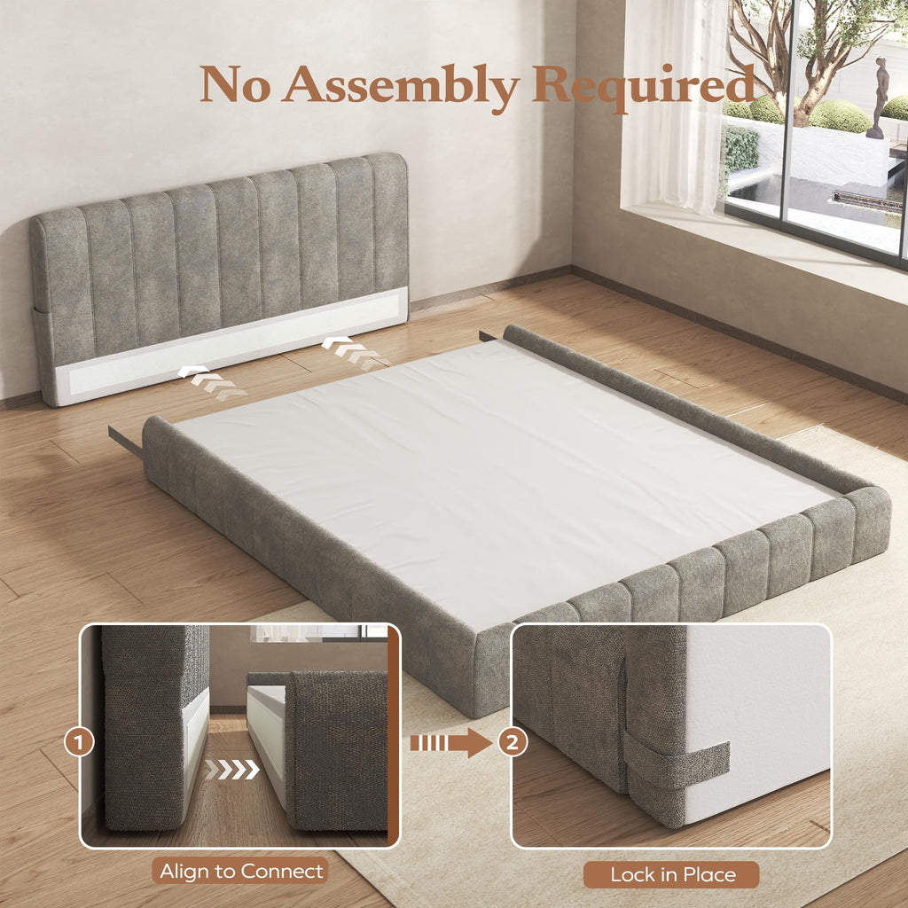 Queen Cloud Bed Frame G3677