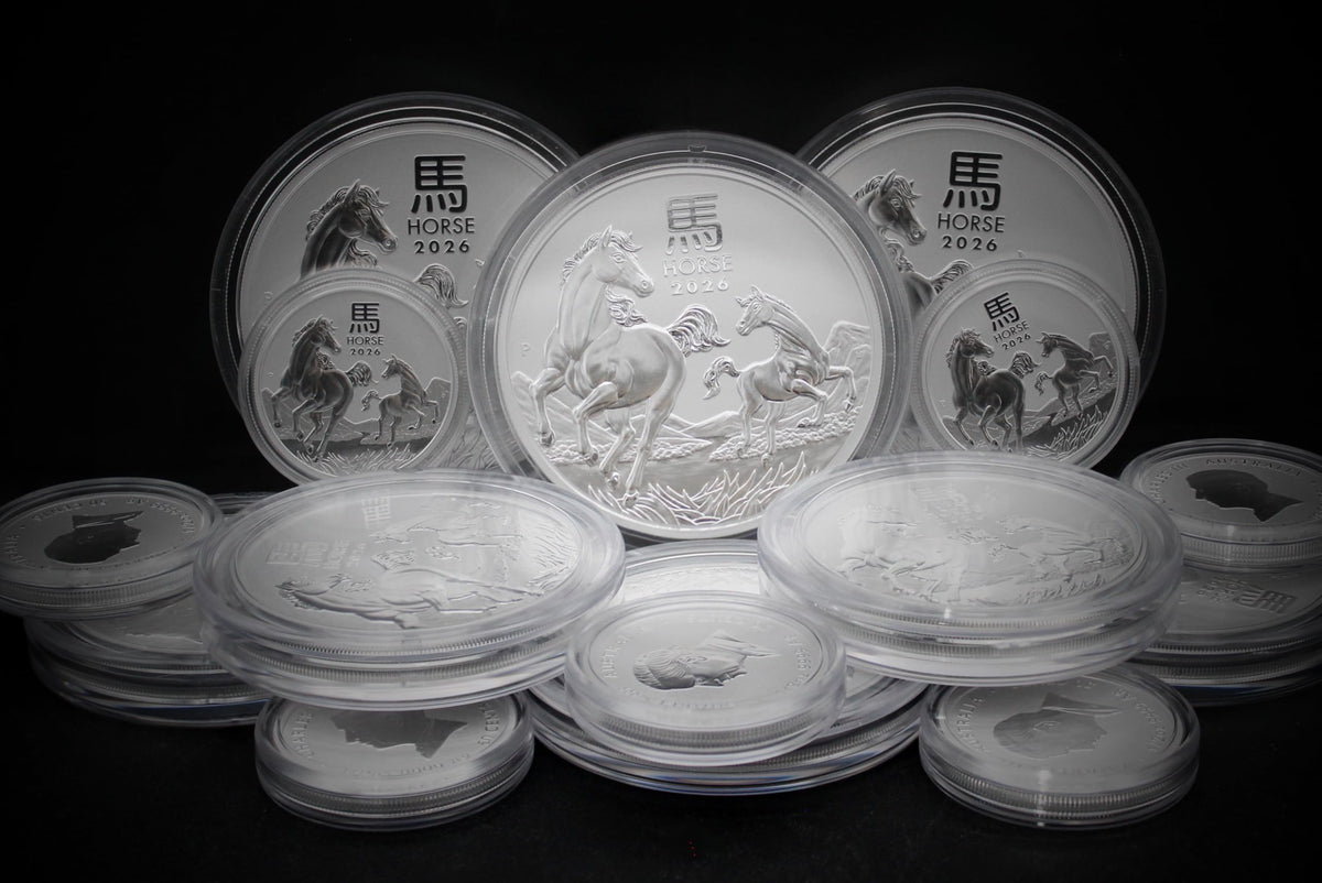 1 oz Australian Silver Lunar Year of the Horse Coin B64828