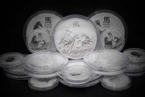 1 oz Australian Silver Lunar Year of the Horse Coin B64828