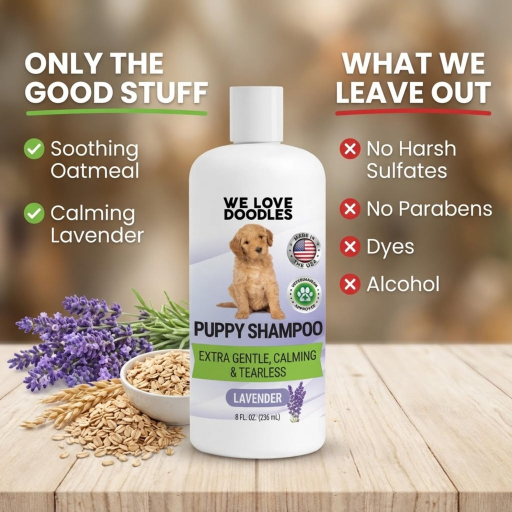 Tearless Hypoallergenic Puppy Shampoo & Conditioner 8 oz M2123