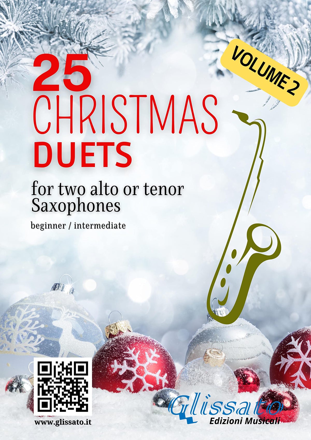 Christmas Duets for Alto or Tenor Saxes D175495