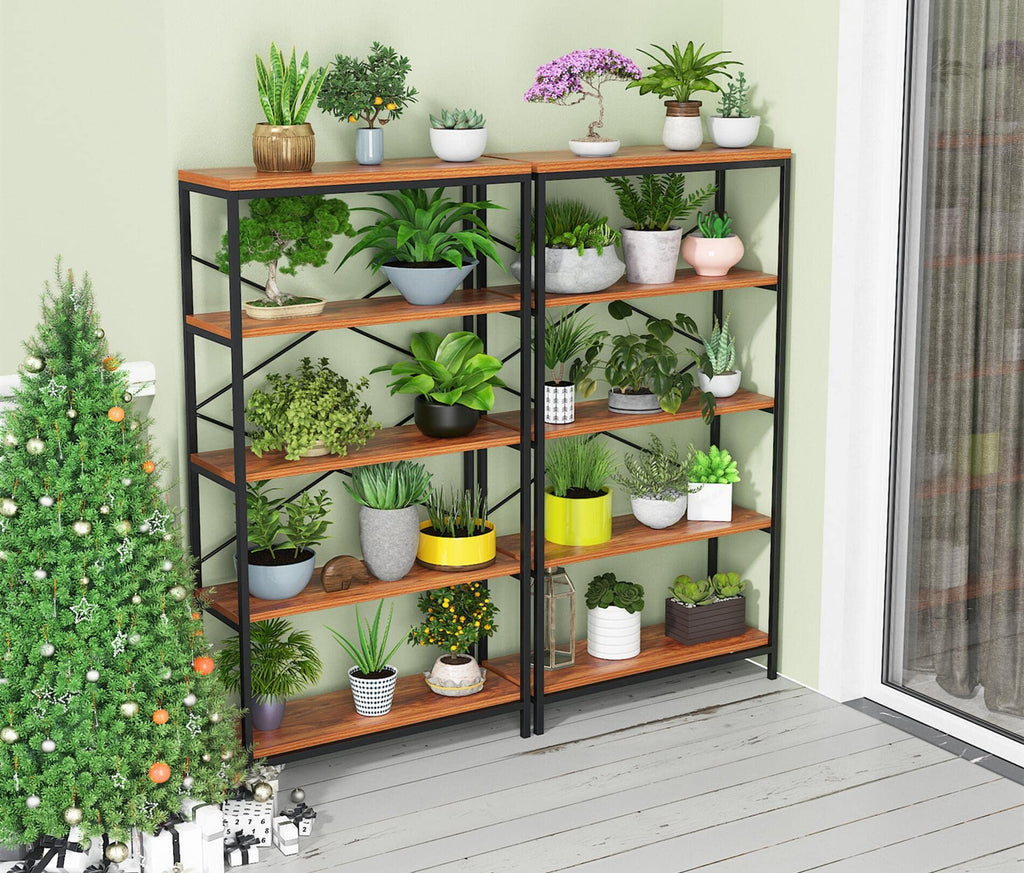 5 Tier Heavy Duty Freestanding Bookcase S86862