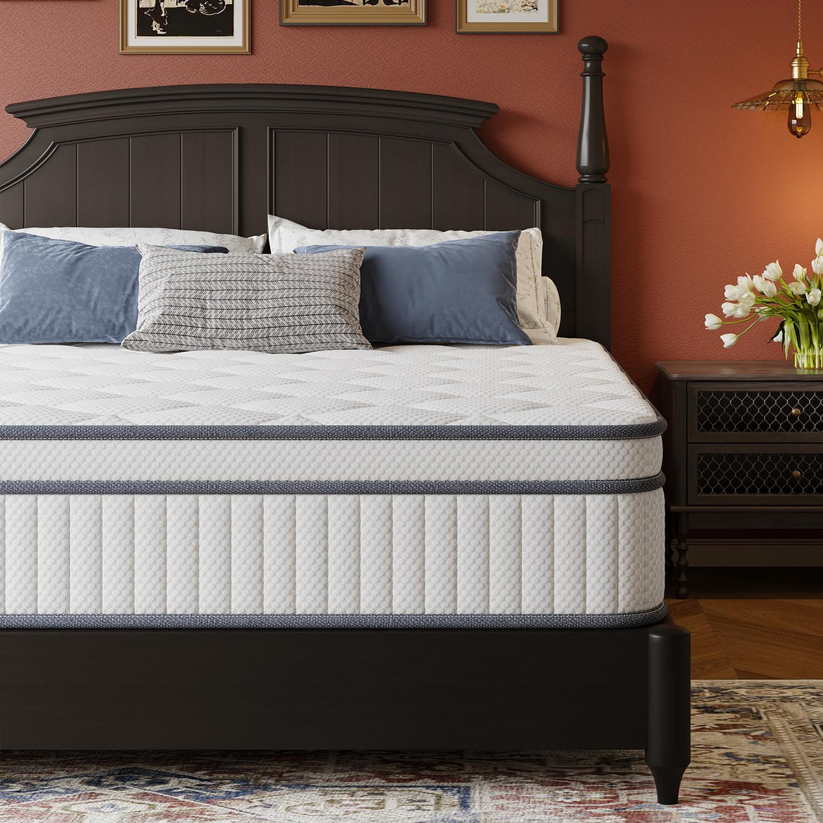 Full Size 14 Inch Innerspring Hybrid Mattress I113