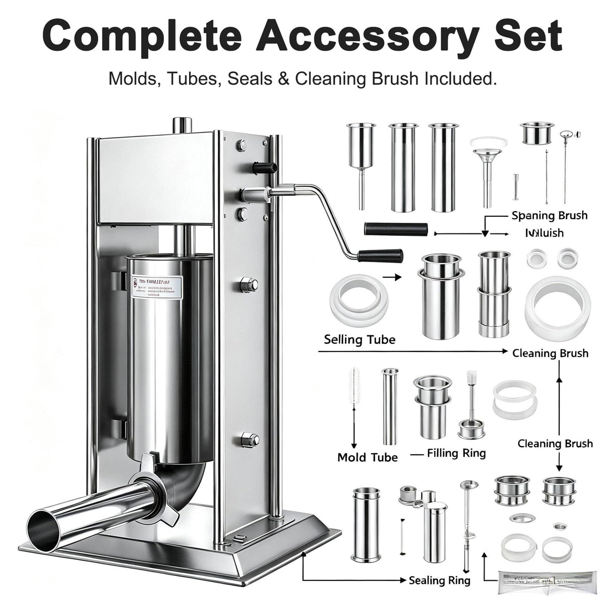 Sausage Stuffer and Churro Machine Combo G758809
