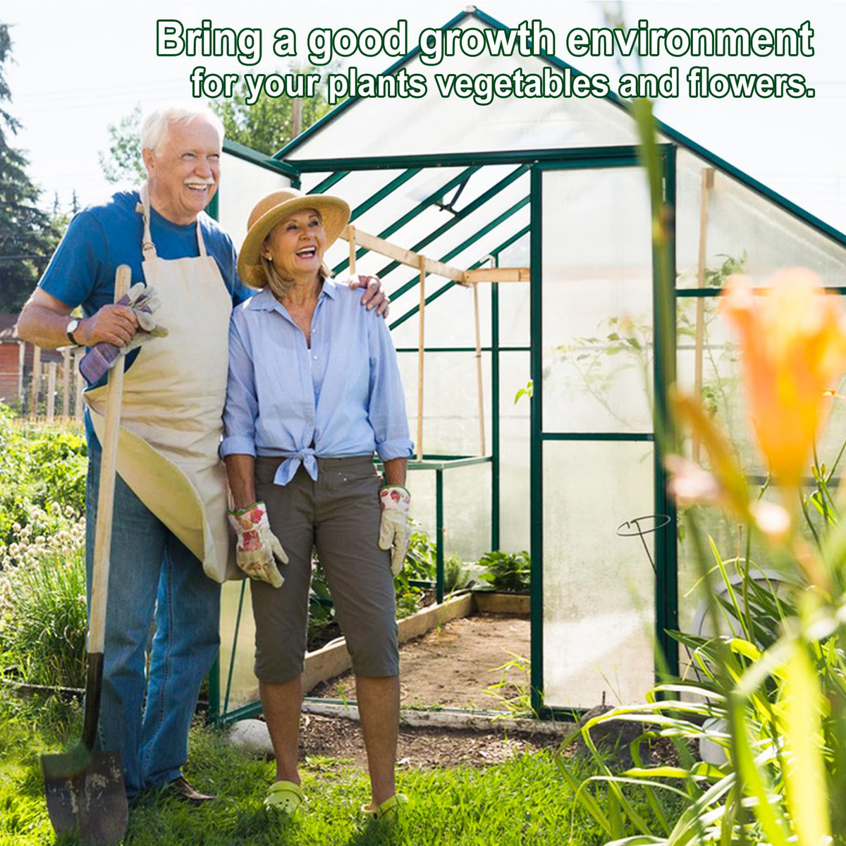 12 PCS Polycarbonate Greenhouse Panels 4' x 2' x 0.32'' X493