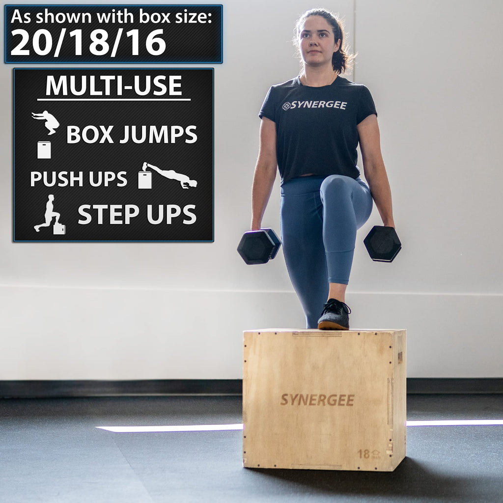3 in 1 Wood Plyo Box N3598