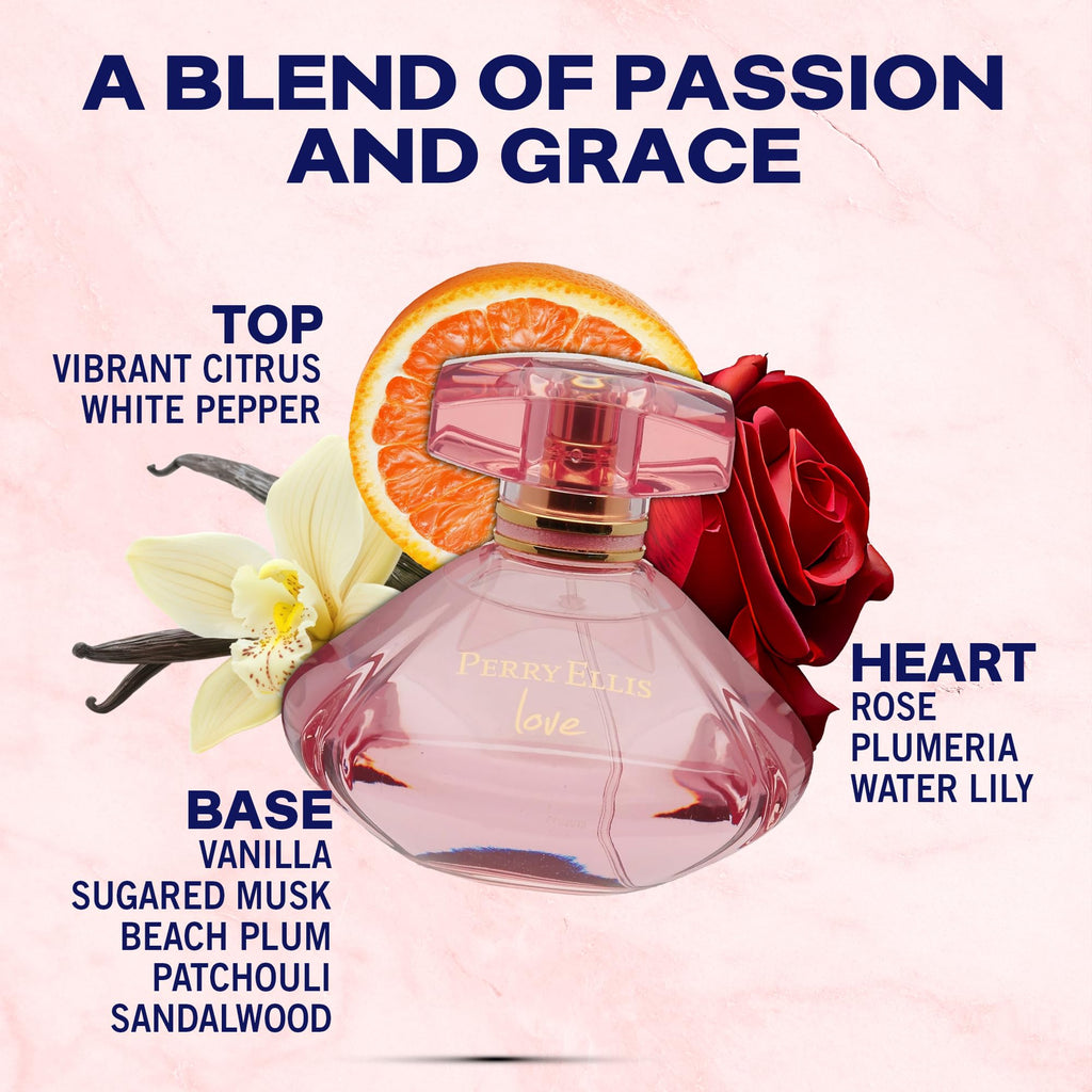 Vanilla & Rose Eau de Parfum Spray 3.4 Oz A60692