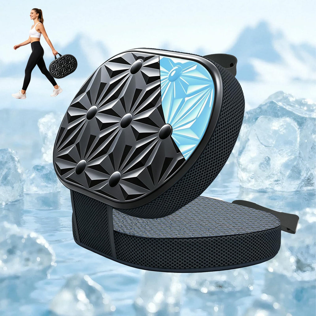 Foldable Cooling Gel Memory Foam Seat Cushion O105121