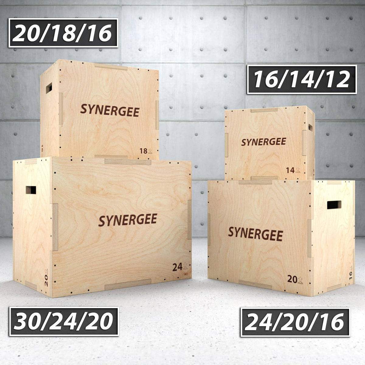 3 in 1 Wood Plyo Box N3598