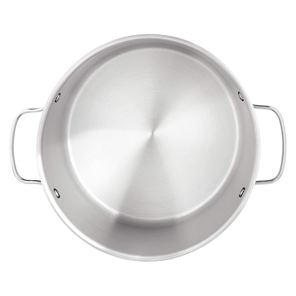 Stainless Steel 8 Quart Stock Pot with Glass Lid P71818